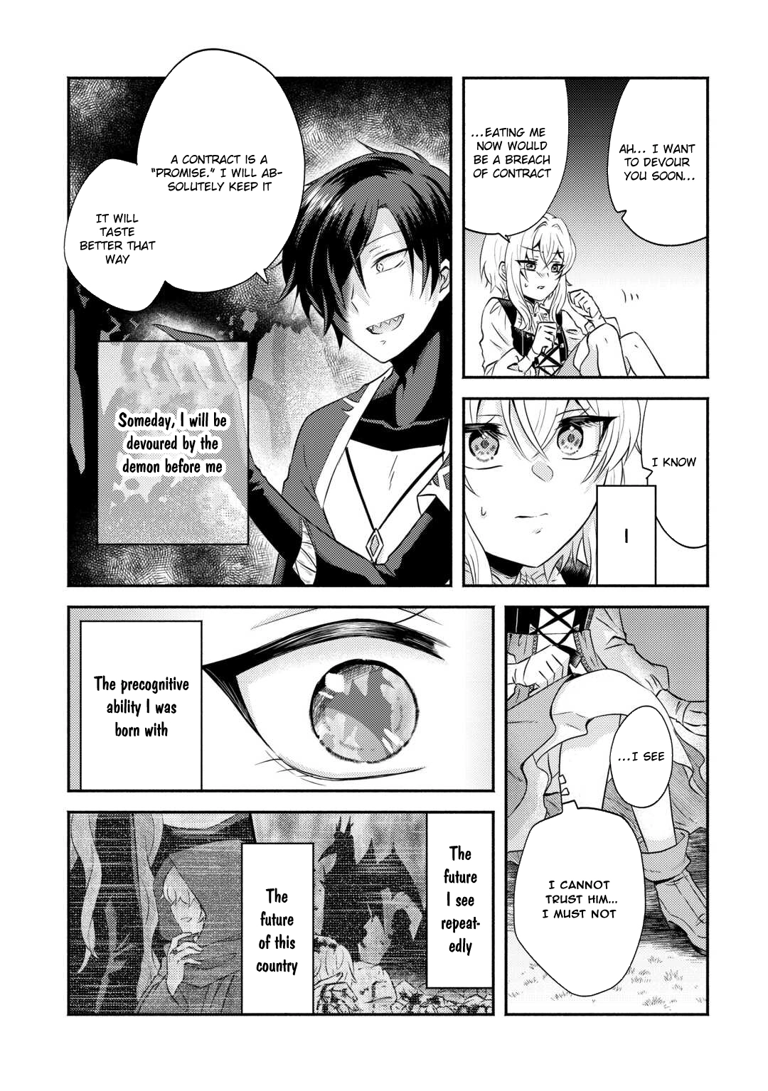 The Savior Saintess Is Devoured by the Gluttonous Demon. Chapter 1 - . Page 15